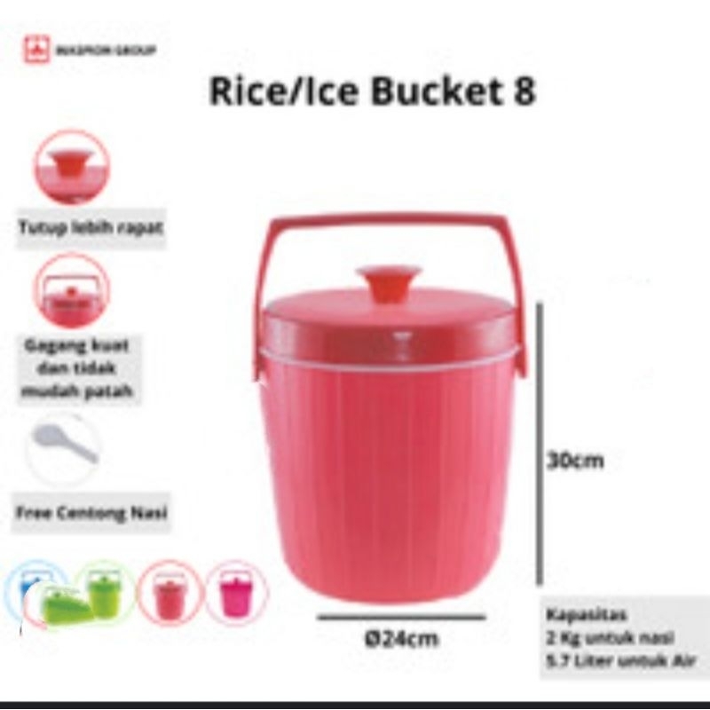 termos es nasi maspion 8 liter