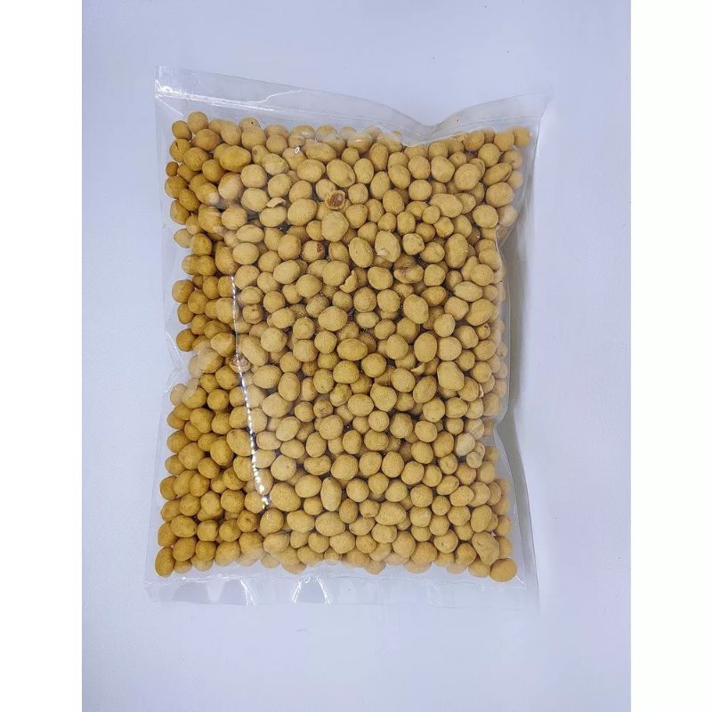 

cemilan kacamg lihin gurih, kacang atom.. renyah, kemasan 500gr