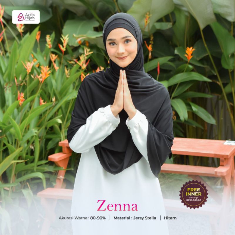 Azkia Hijab - Zena Dewasa | Pashmina jersy Instan