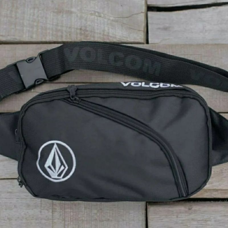 Tas selempang waistbag volcom pria wanita best quality