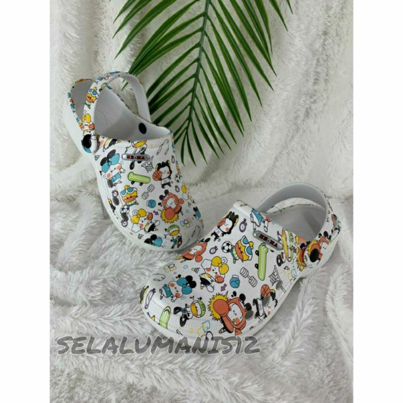 Sandal Baim Kodok Motif Bobdog Sport size 36-40