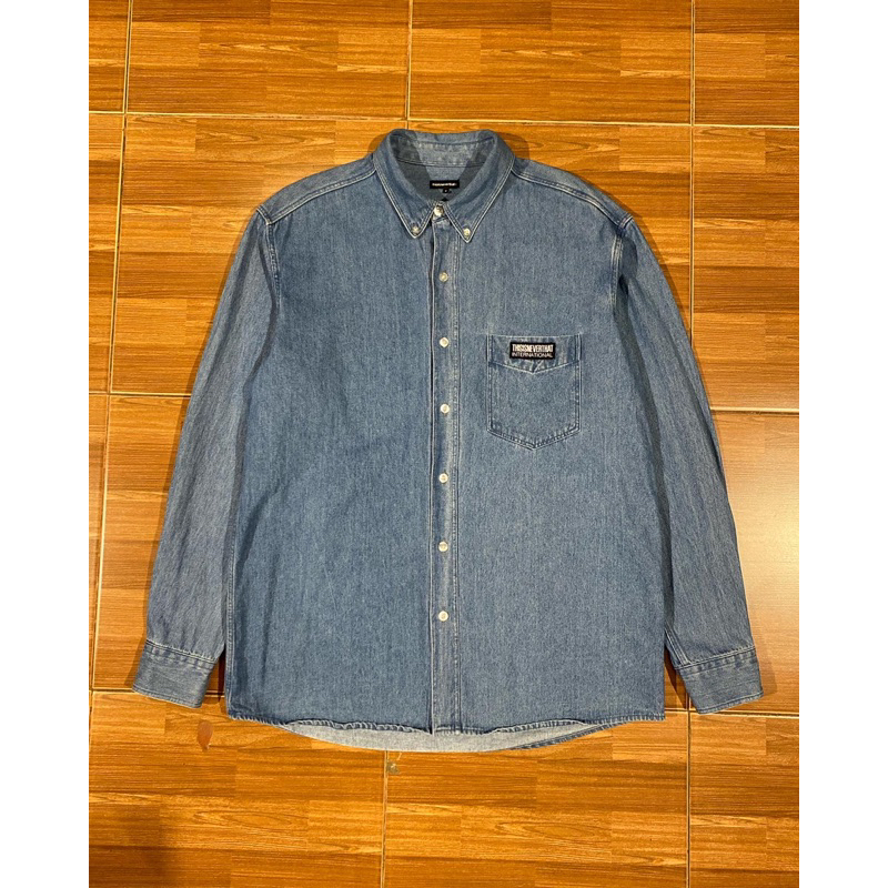 THIS IS NEVER THAT DENIM SHIRT