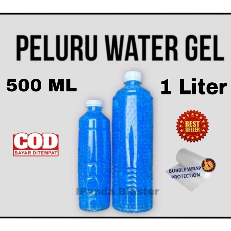 SEBOTOL PENUH PELURU WATER GEL BLASTER WGG WGB [ BOTOL ALMOND ]
