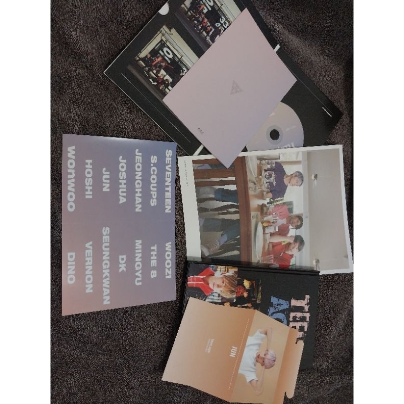 WTS MURAH SEVENTEEN 2ND ALBUM TEENAGE/ TEEN AGE BLACK VERSION DINO PHOTOCARD (KOLEKSI PRIBADI)