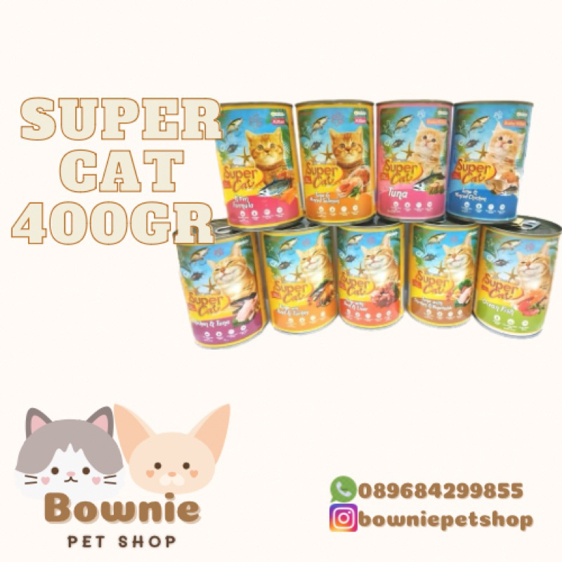 SUPER CAT KALENG 400gr