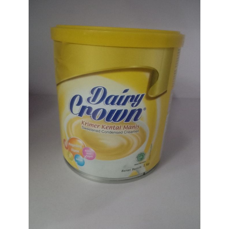 Susu Kental Manis Dairy Crown Kaleng 1kg