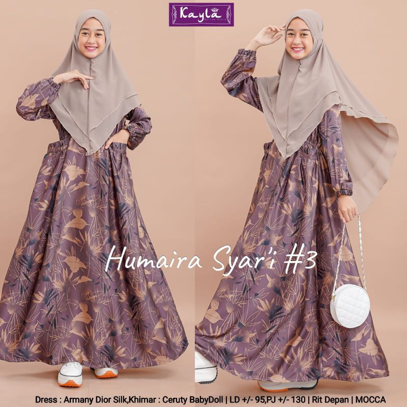 humaira syari 3 ori kayla