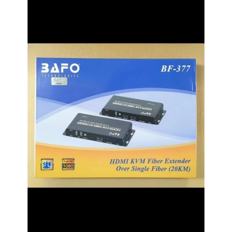 KVM HDMI Extender Over Fiber Optic (Support 20KM) Bafo BF-377