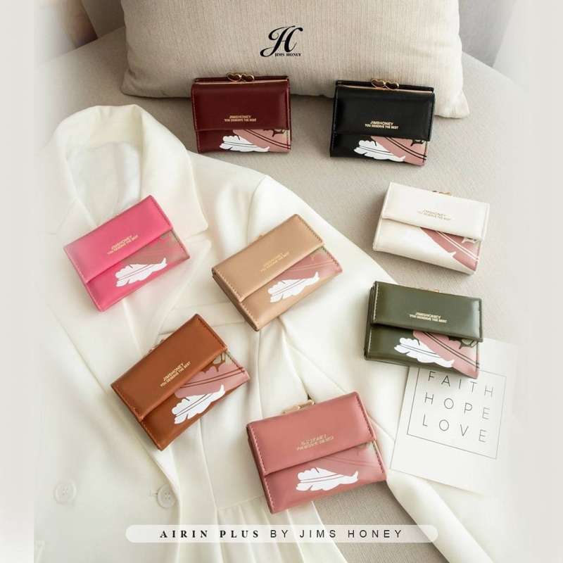 Jims Honey - Airin Wallet Plus - Dompet Wanita - 100% Original