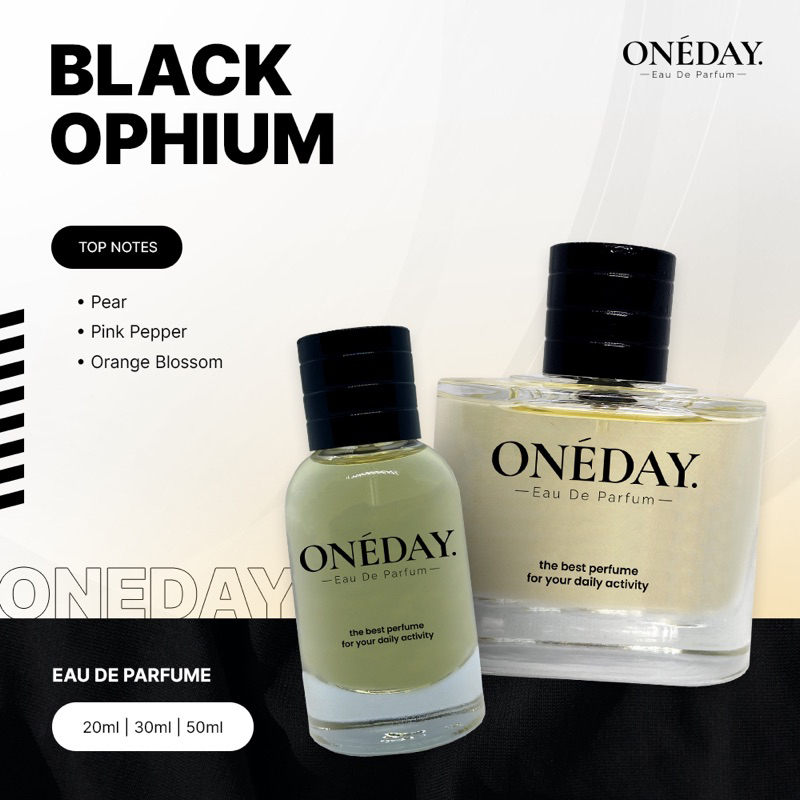 Oneday Parfum Garansi Tahan Lama - Inspired by Black Ophium