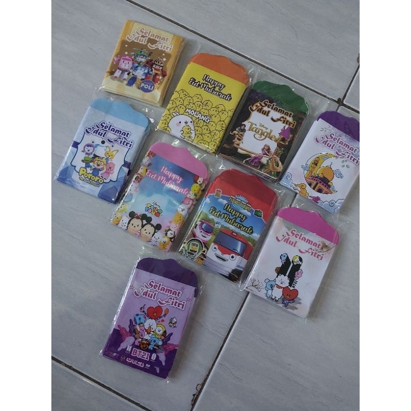 

Amplop Karakter Lebaran 40pcs