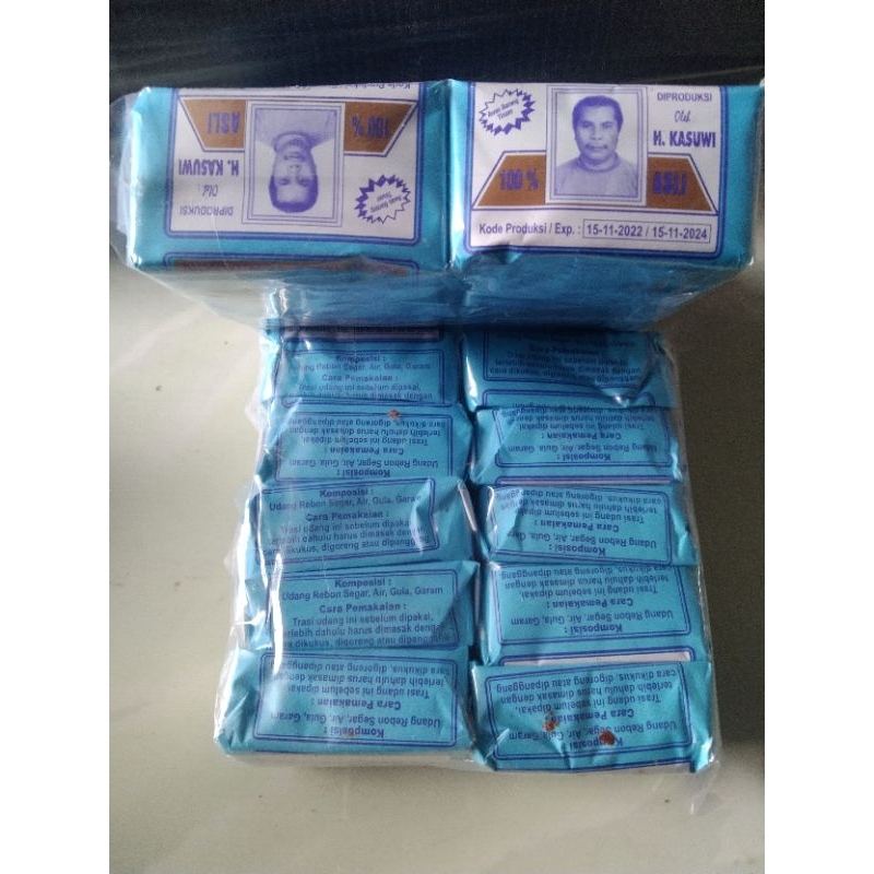 

TERASI KHAS PANTURA TUBAN H.KASUWI BERKUALITAS LEBIH HEMAT 1klik iSi 10pcs