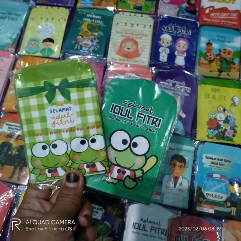 

Amplop lebaran murah motif lucu unik isi 10 pcs