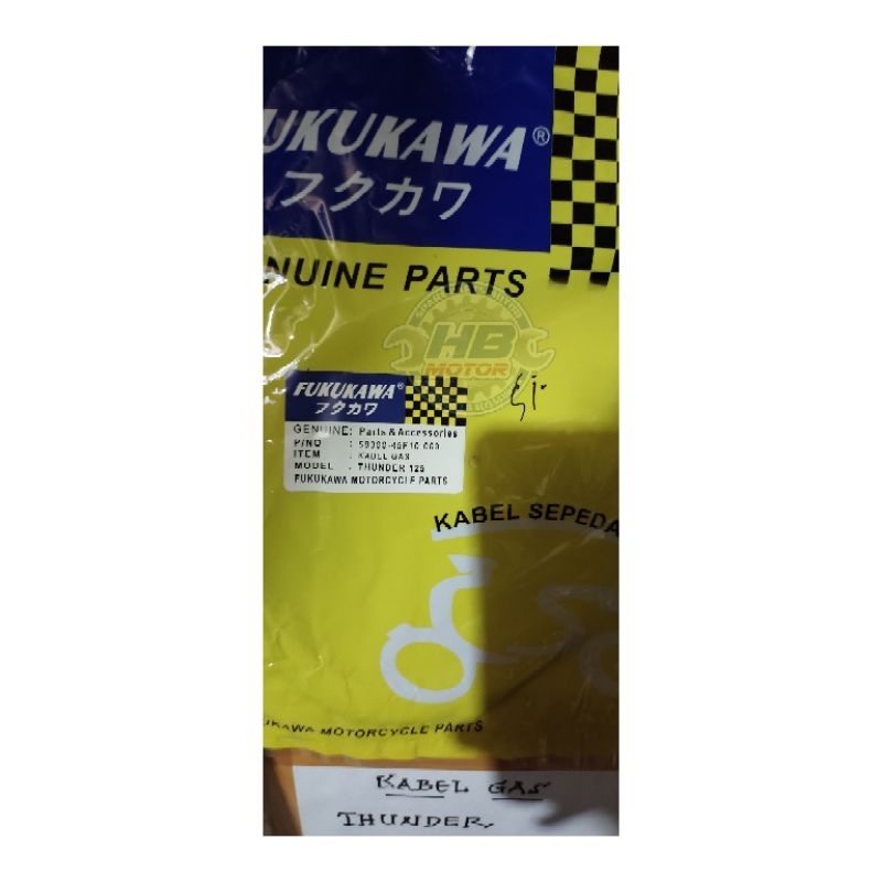 Kabel Gas Thunder 125