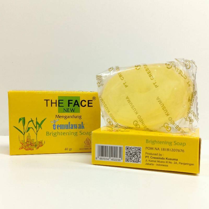 Sabun The Face Temulawak Bpom Brightening Soap