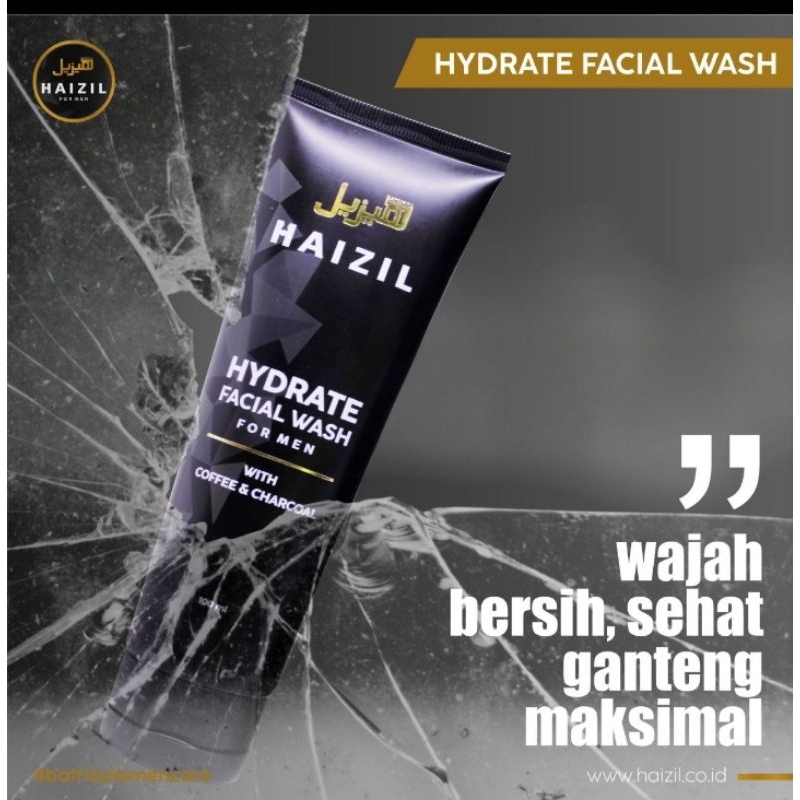 facial wash sabun cuci muka Pria Haizil Batrisyia herbal