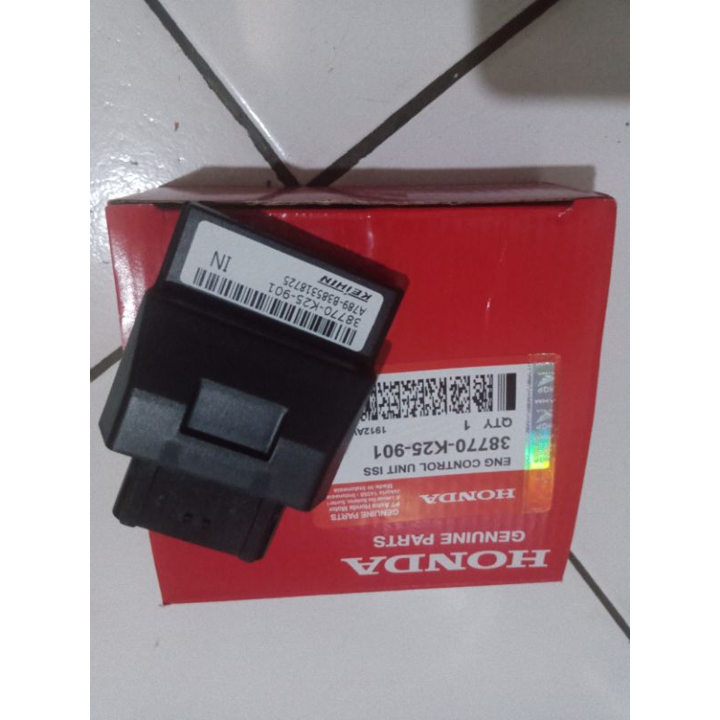 ECU HONDA K25, Honda beat fi, 2013/2014 kode 38770-K25-901. ori honda