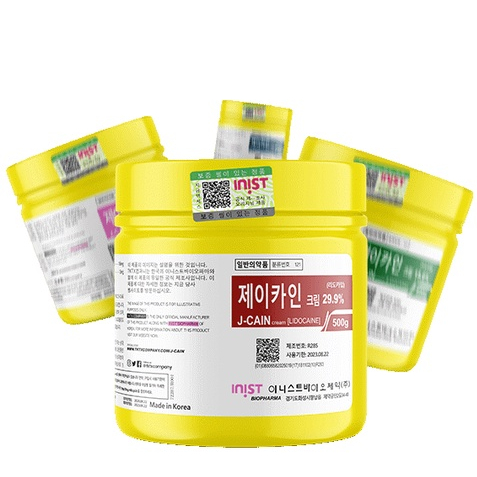 J-Cain Cream Lidocaine 29.9% 500g Best Quality Painless Beauty