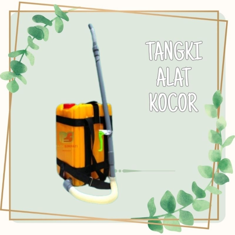 Tangki Alat Kocor Kapasitas 20 Liter Jerigen Kocor Pupuk / Kempu Kocor Pertanian