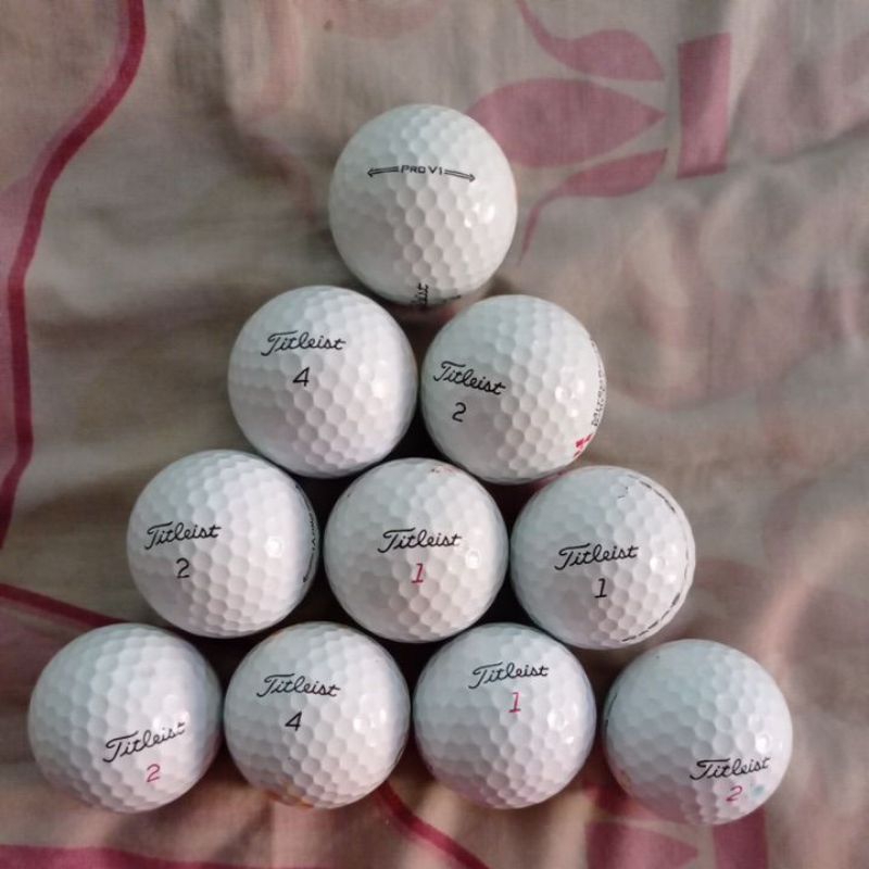 BOLA GOLF GRADE A TITLEIST PRO V1 10PCS