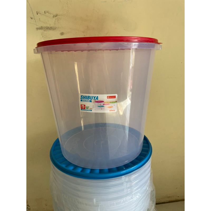 Toples 25 liter/ Toples Kerupuk Ukuran 25 / toples jumbo / toples besar 25 liter / toples besar 25 liter