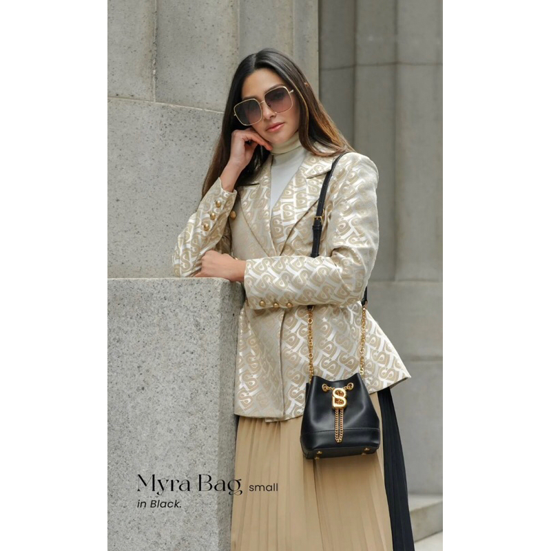 Buttonscarves Myra Bag Small Black