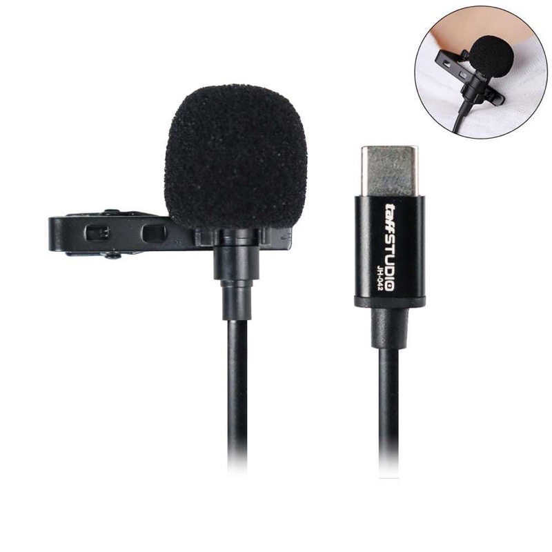 microphone clip on usb type c android