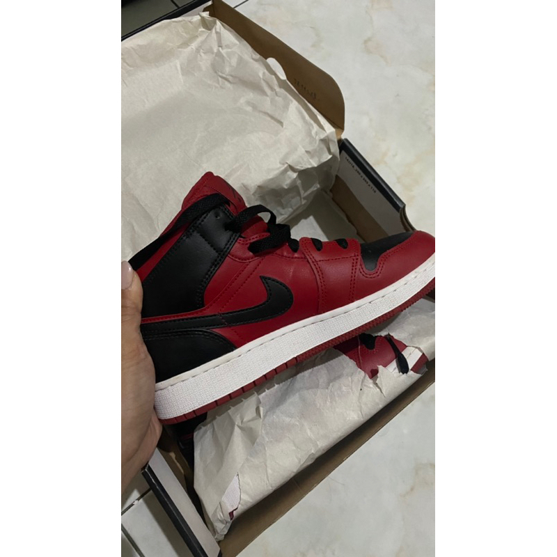 Preloved Air Jordan Reverse Bred ORIGINAL 100%