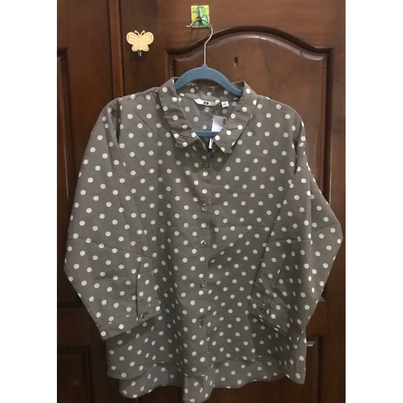 Preloved tunik blouse kemeja UNIQLO GU