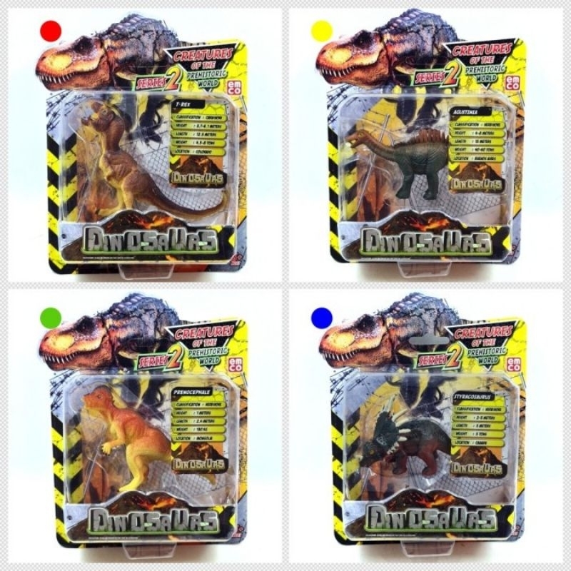 DINOSAURS MAINAN FIGURE dinosaurus emco Jurrasic