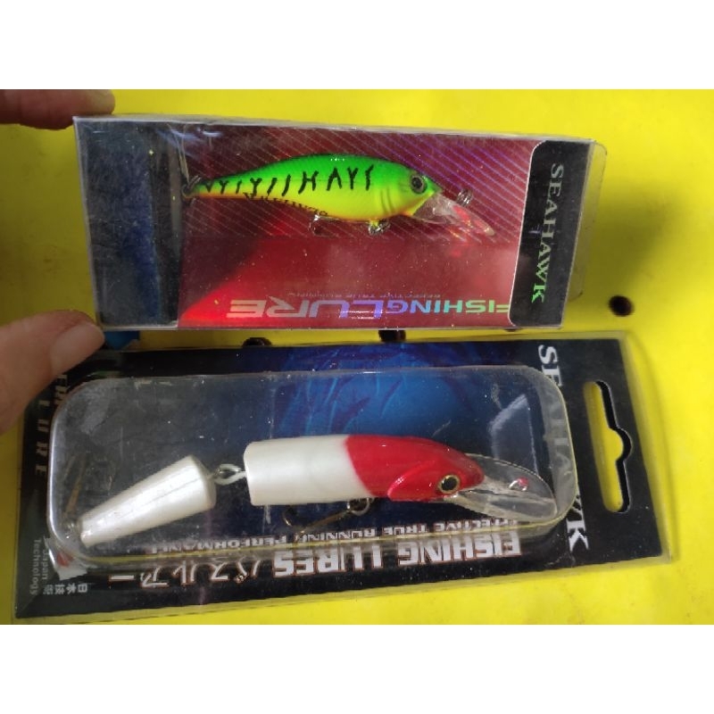 Umpan Minnow Seahawk lidah panjang