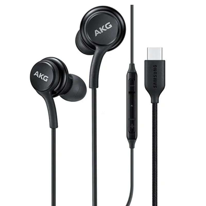 HEADSET AKG ORIGINAL 100% EARPHONE SAMSUNG GALAXY S23 5G PURE BASS WITH MIC JACK TYPE C ORI