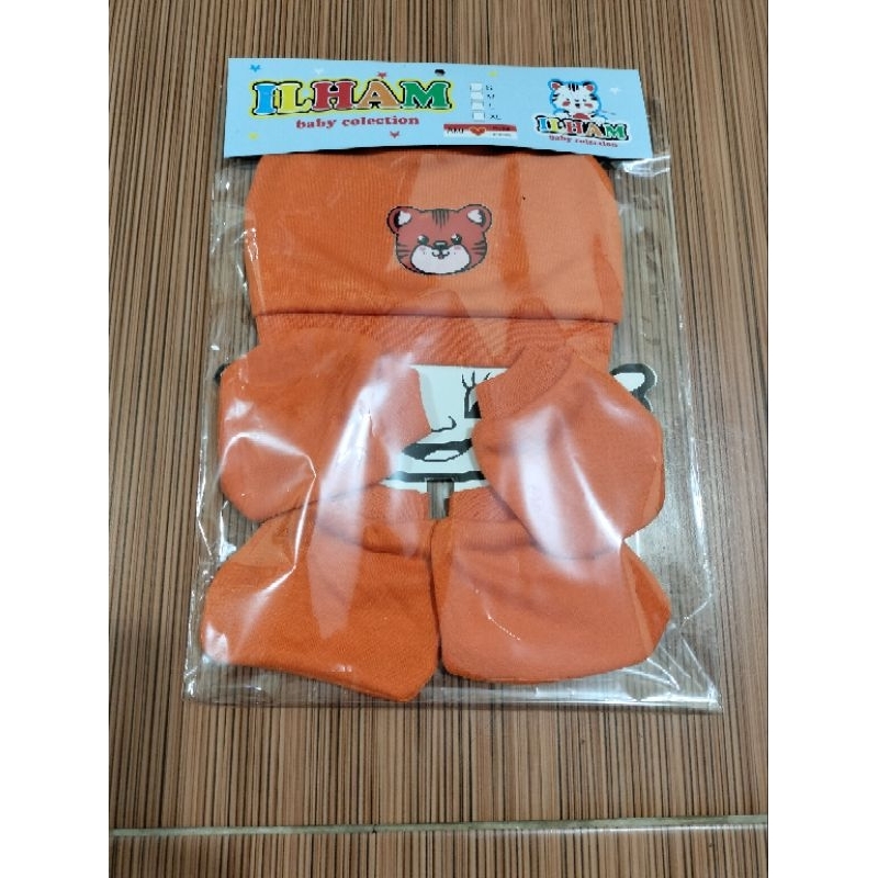 1 SET TOPI BAYI + SARUNG TANGAN KAKI BAYI NEWBORN