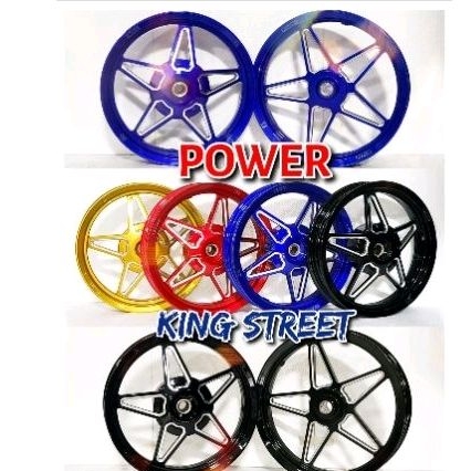 velg racing vario 110, beat, scoopy, spacy merk power type king street