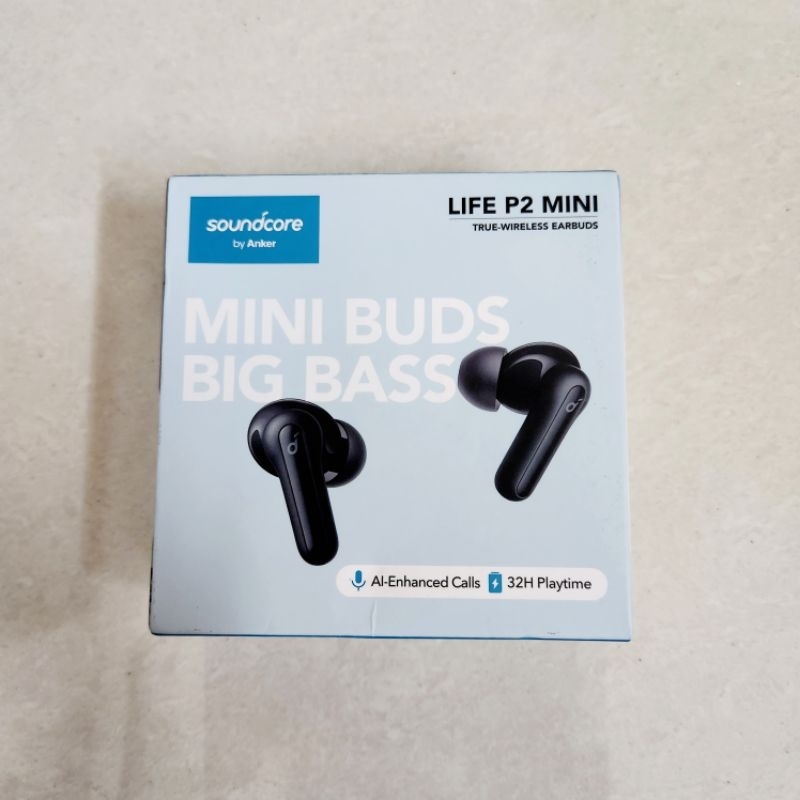 ANKER Soundcore Life P2 Mini True Wireless Earbuds A3944 Garansi Resmi