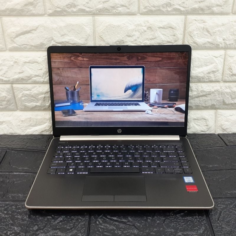 Laptop Hp 14s-cf0080TX Intel Core i3-8130U Ram 4gb Ssd 256gb Vga  Radeon 520