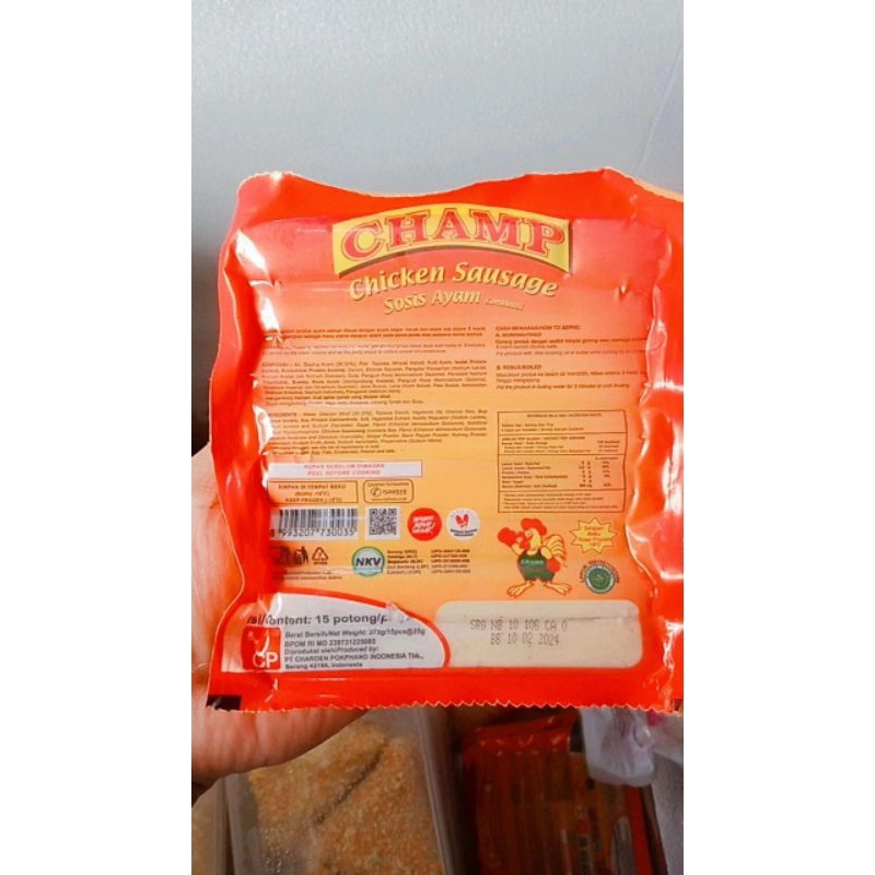 

Champ sosis Ayam 375gr