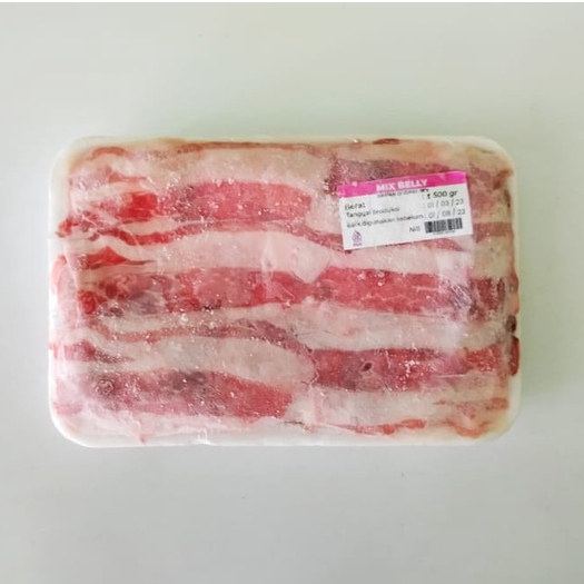

Daging Sapi Slice with Fat 500gram Mix Belly Slice