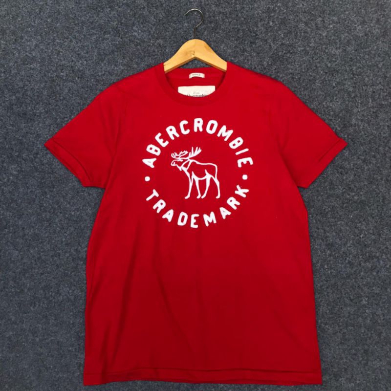 kaos abercrombie & fitch second original