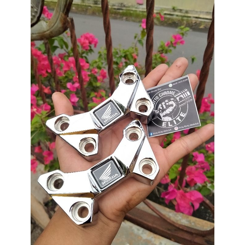 RAISER CB150R LED RAISER CB 150 R LED KLEM STIR CB150R LED ORI CHROME