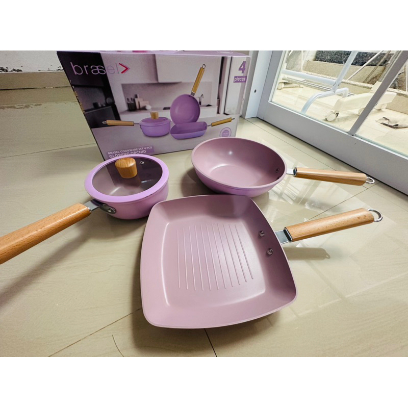 Brasel Cookware Set 4pcs