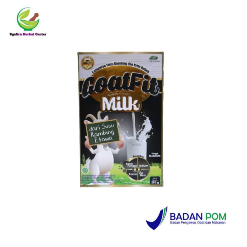 

Susu Etawa Kambing GOATFIT COLOSTRUM TERBARU isi 200 Gram ORIGINAL