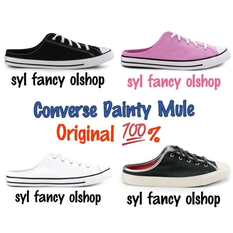 Converse dainty mule original 100%