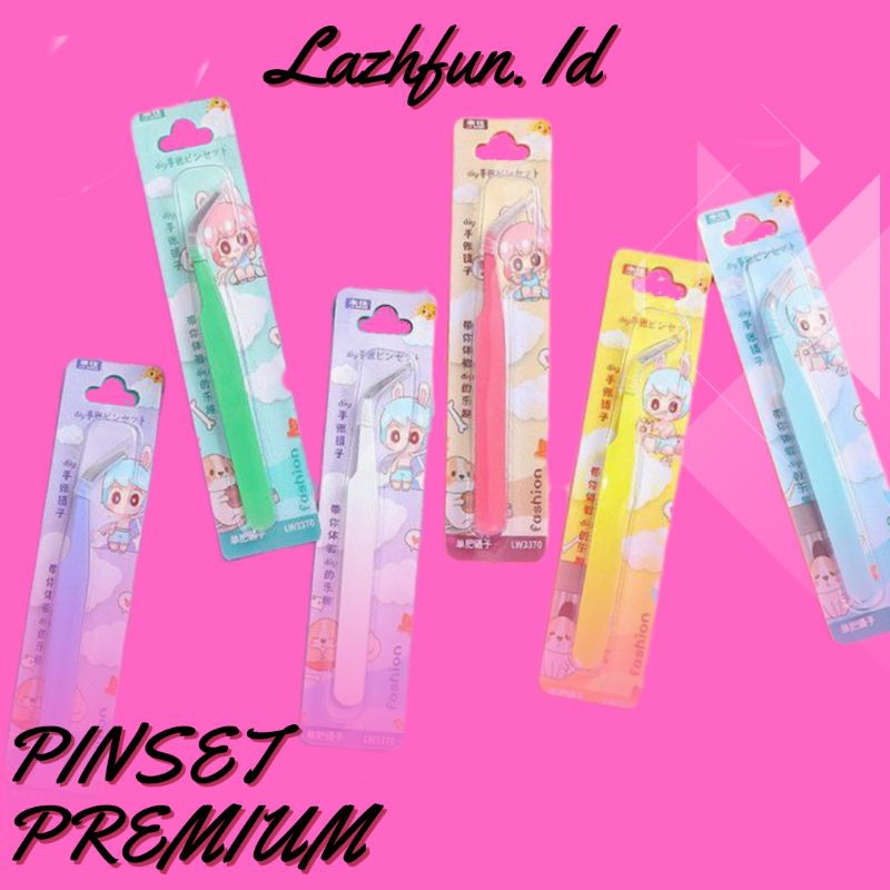 Pinset premium Pinset Bulu Mata Penjepit Bulu Mata Pinset Eyelash Extention