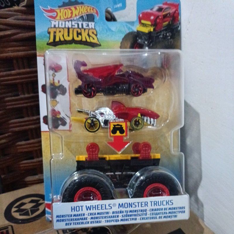Hotwheels Monster Trucks Monster Maker Bone Shaker