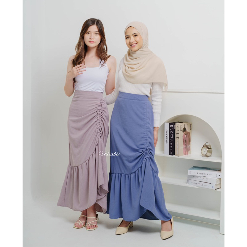 Daneen Drawstring Skirt Valiable