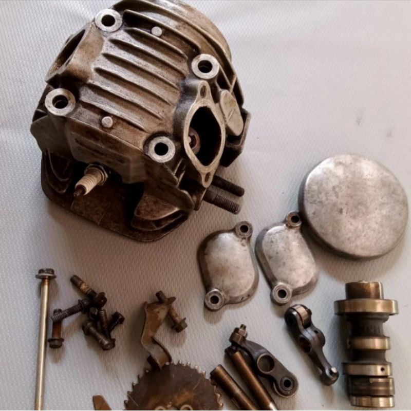 HEAD KOP SET HONDA KARISMA PNP SUPRA 125 ORIGINAL SECOND