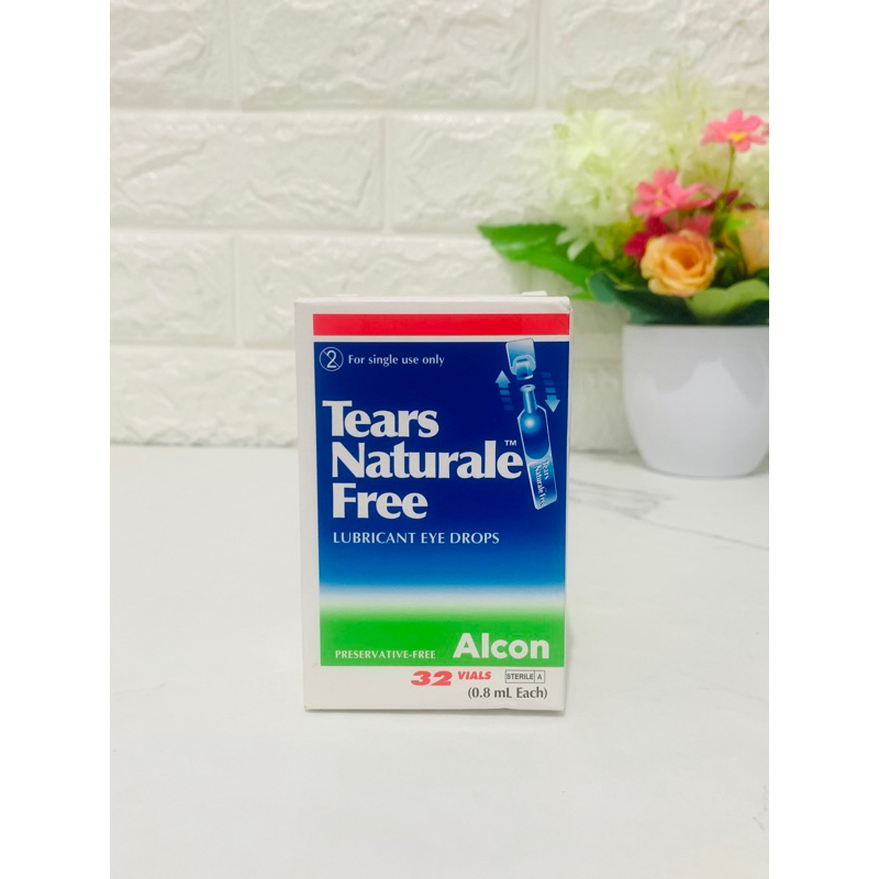 Tears Naturale Free Lubricant Eye Drops 32 Vial Obat Tetes Mata