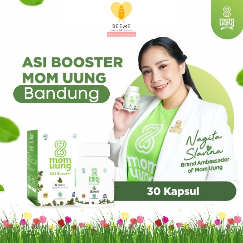 Mom Uung Asi Booster 30 kapsul / Pelancar asi BPOM / Pelancar Asi Halal