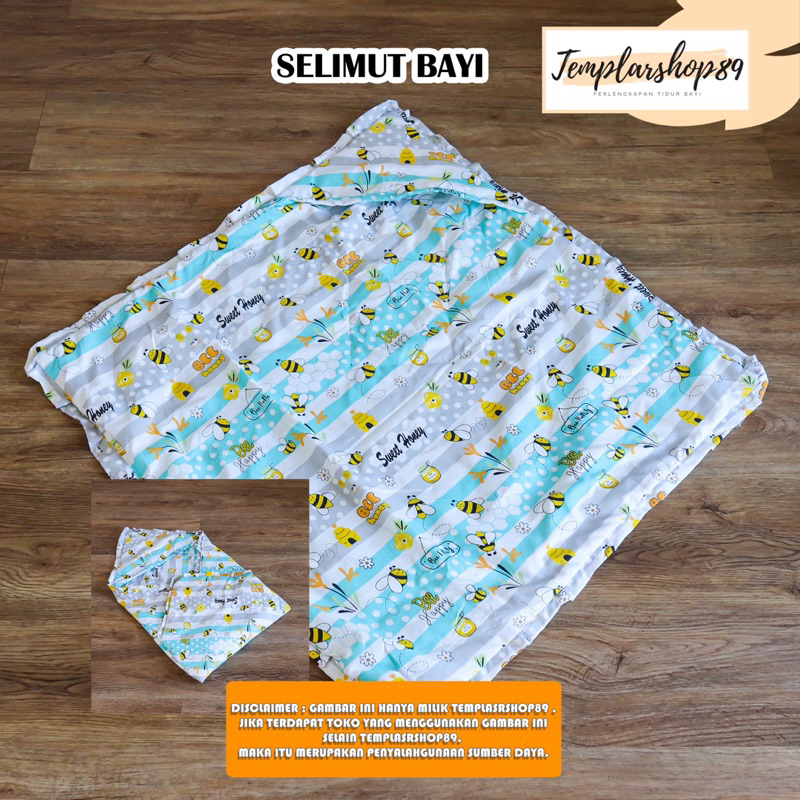 SELIMUT TOPI BABY / SELIMUT TOPI BAYI / HOODIE BLANKET BABY TERMURAH